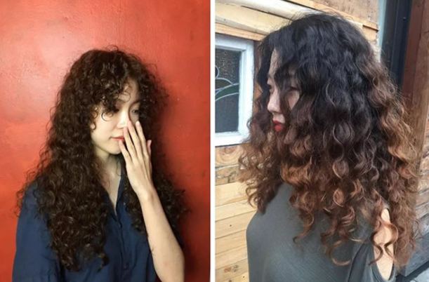 泡面头烫完失败了