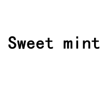 Sweet mint
