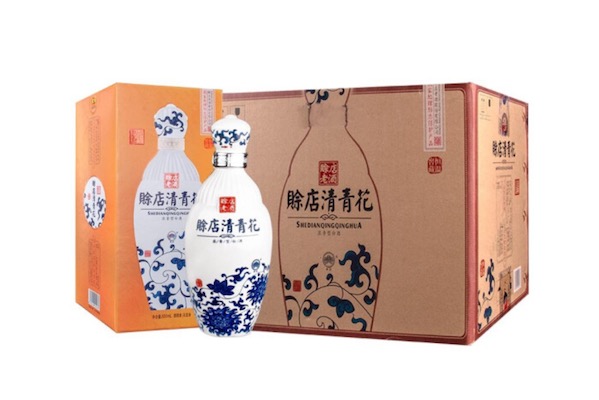 赊店老酒清青花图片