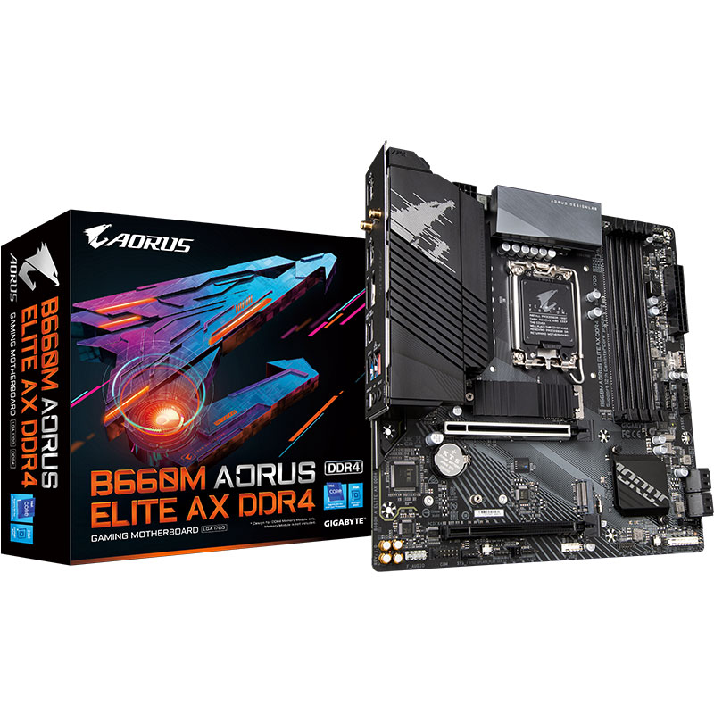 技嘉（GIGABYTE）小雕B660M AORUS ELITE AX D4