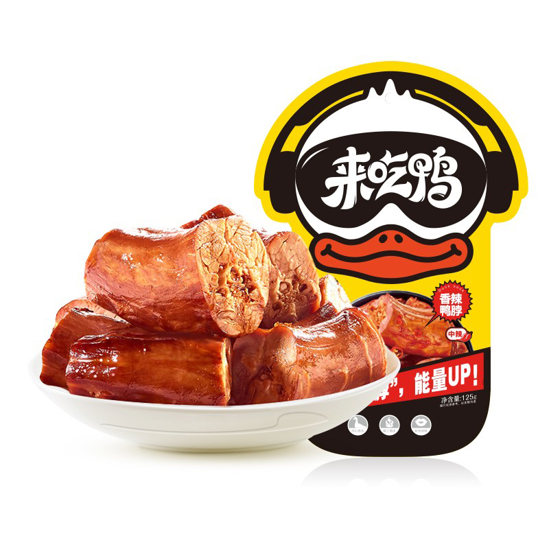 来伊份 鸭脖125g