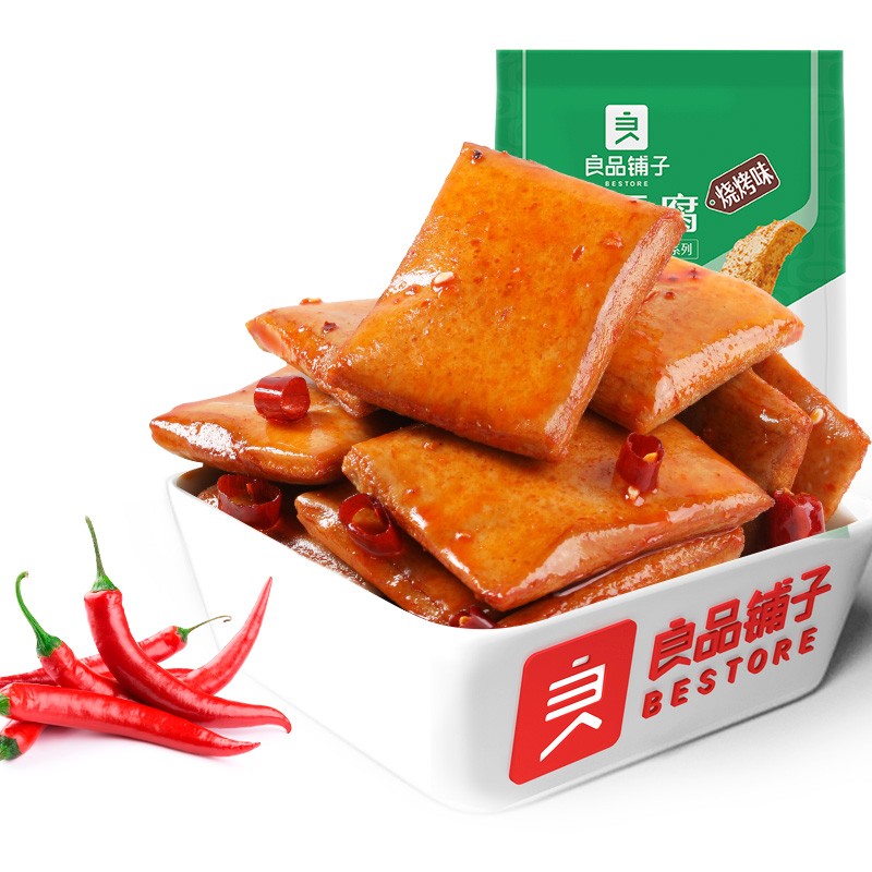 良品铺子 烧烤味鱼豆腐170g