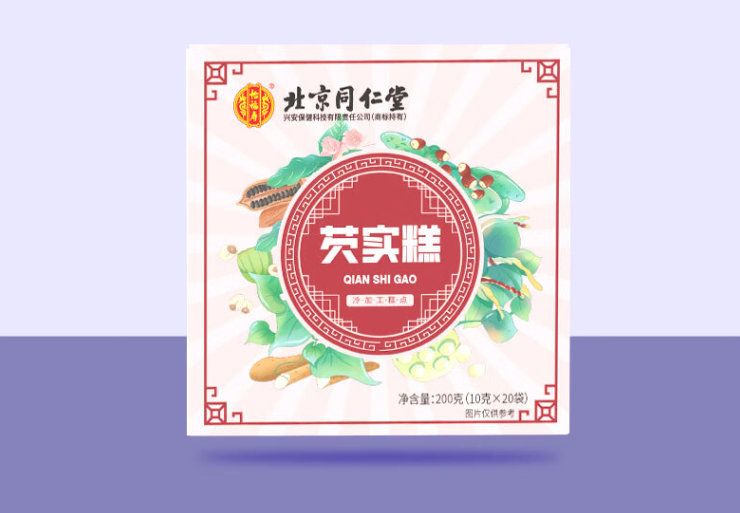 北京同仁堂 芡實糕200g