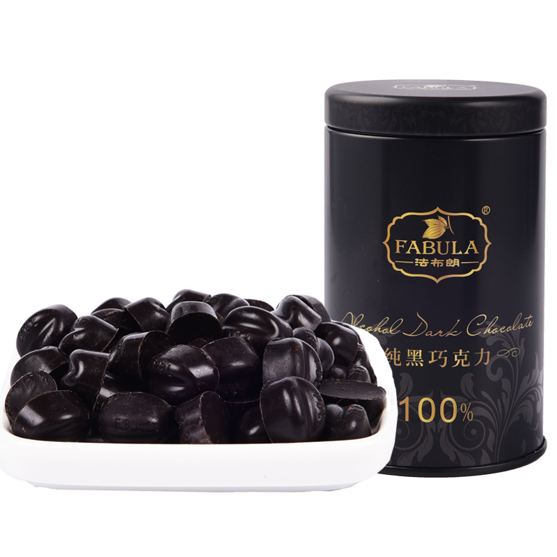 法布朗 100%黑巧克力豆150g