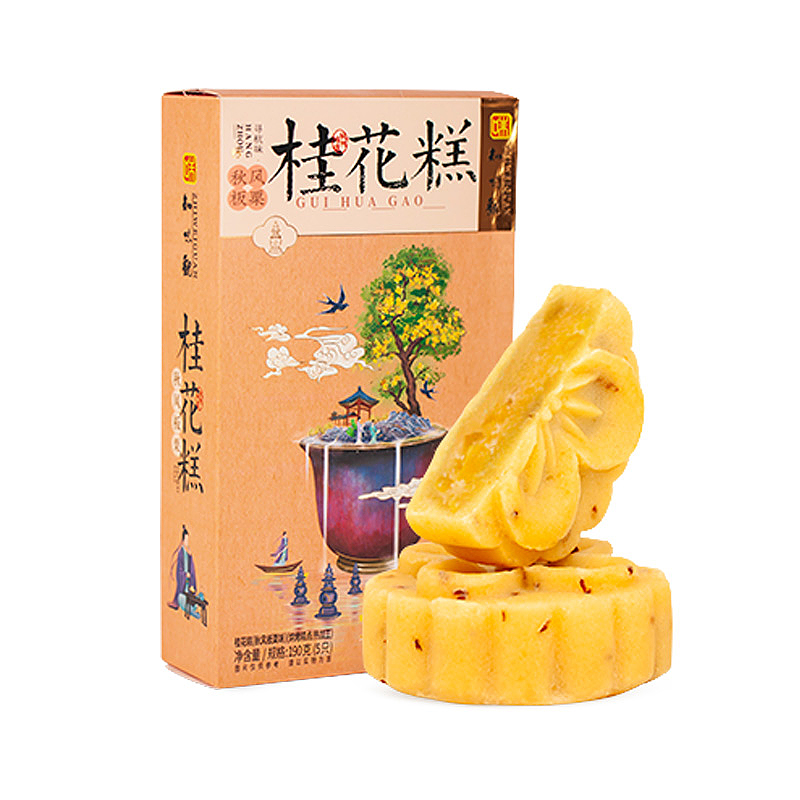 知味观 板栗味桂花糕190g