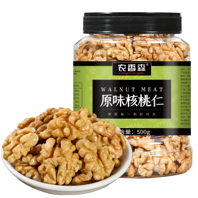 农香森 原味核桃仁500g