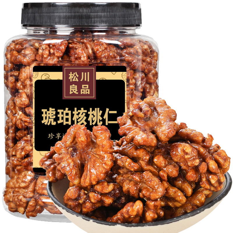 松川良品 琥珀核桃仁380g