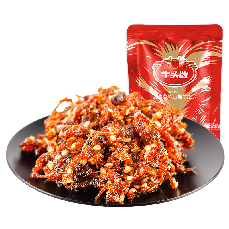 牛头牌 五香味牛肉丝100g