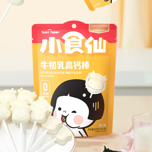 良品铺子 牛初乳高钙棒50g