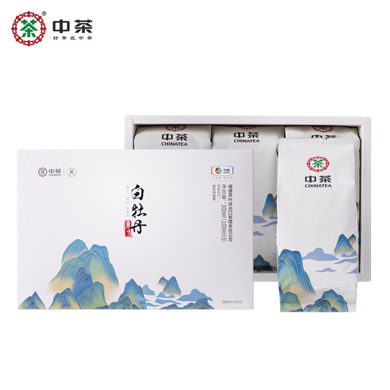 中茶 白茶白牡丹礼盒