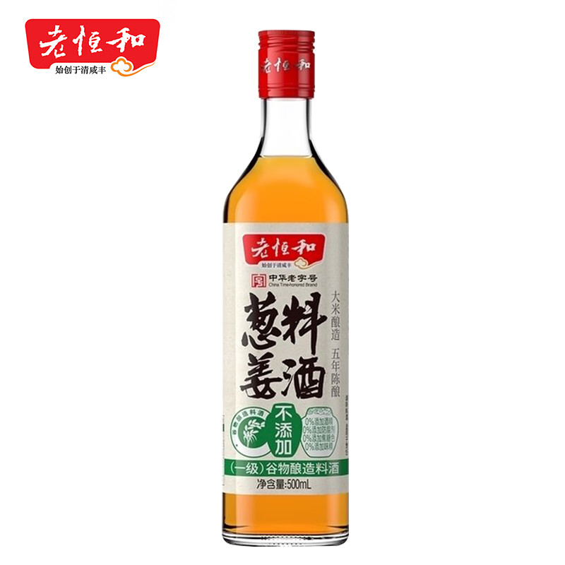 老恒和 五年蔥姜料酒500ml