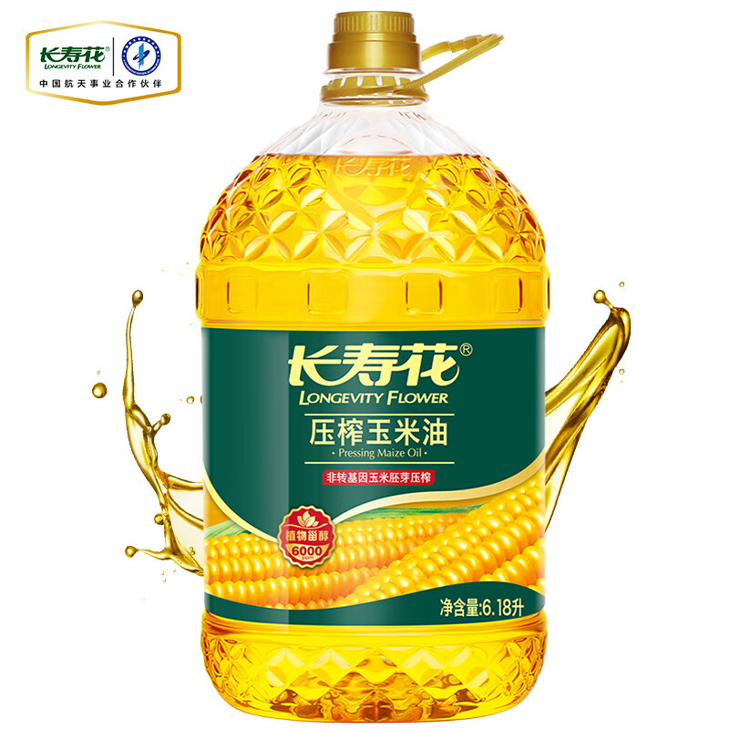 长寿花 玉米油6.18l