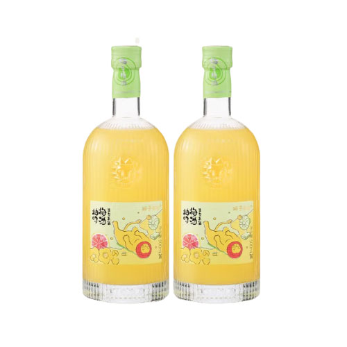 狮子歌歌 柚子梅酒500ml*2