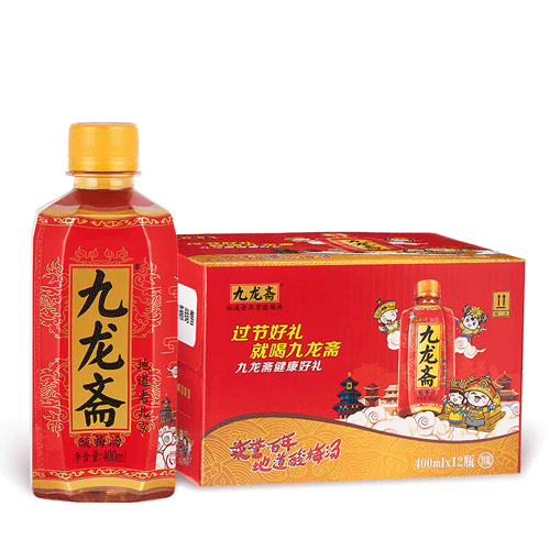 九龙斋 酸梅汤400ml*12瓶