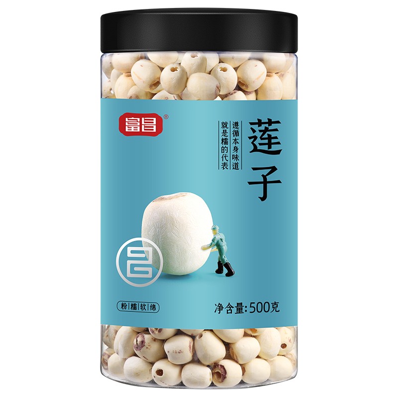 富昌 磨皮白莲子500g