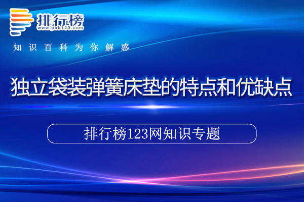 独立袋装弹簧床垫的特点和优缺点