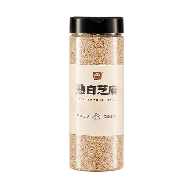 甸禾 熟白芝麻250g